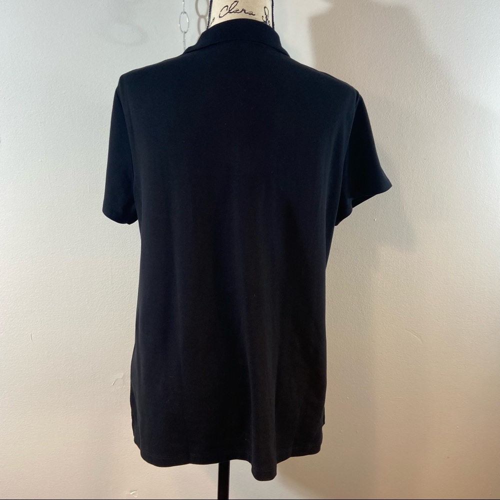 ✨ Classic Everyday Polo ✨
St. John’s Bay Black Polo Shirt 🖤 - Picture 3 of 9